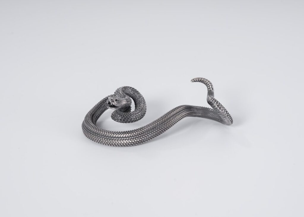 Rattlesnake Pen Holder