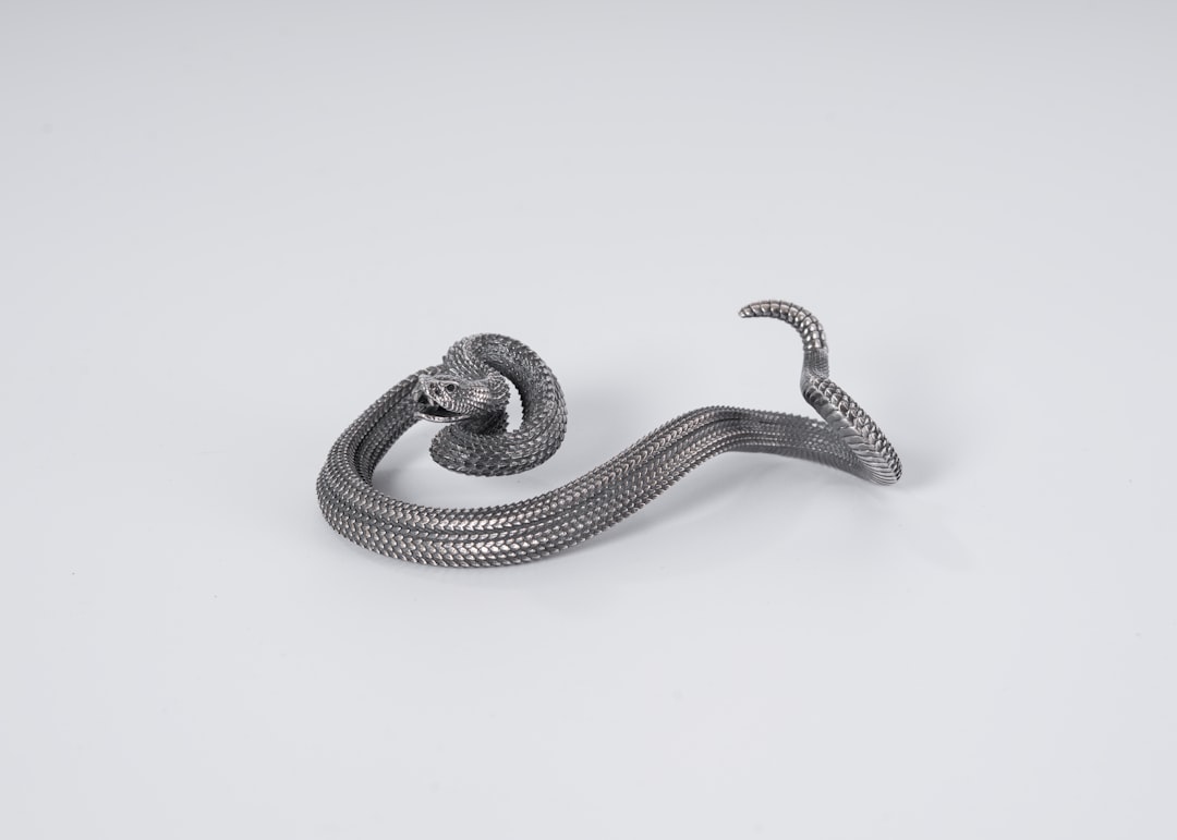 Rattlesnake Pen Holder