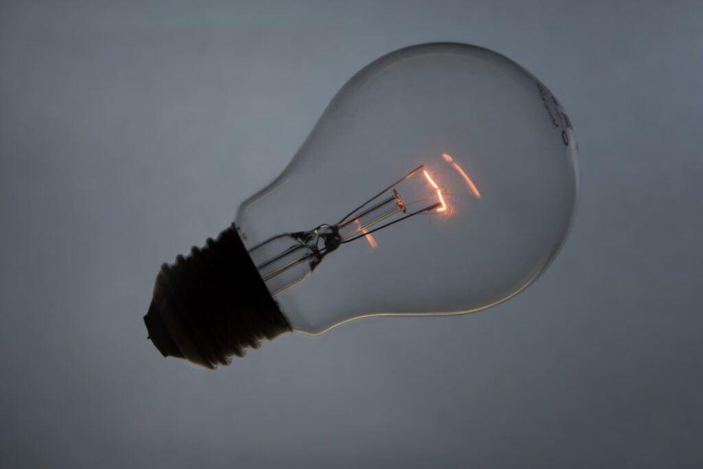 Falling lamp