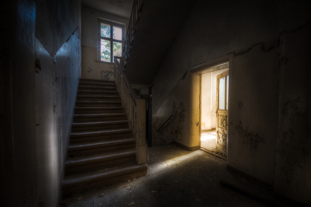Inside an old lunatic asylum near Berlin