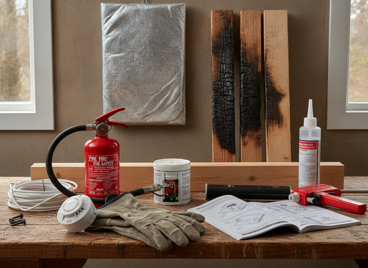 Essentiële maatregelen om je huis tegen brand te beschermen