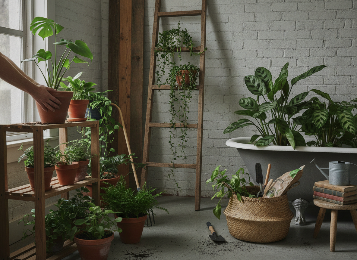 Je badkamer ombouwen tot een groene oase vol planten in zeven stappen